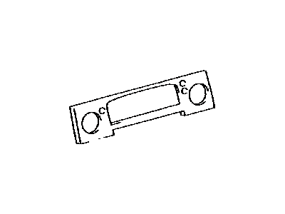Toyota 83911-42010 Ornament,  Clock