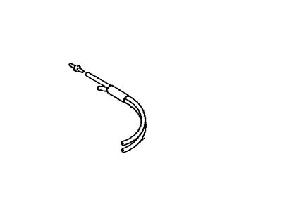 Toyota 17308-0A050 Hose Sub-Assy,  Vacuum(For Idle-Up)