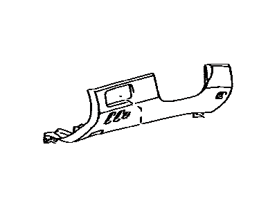 Toyota 55432-AE010-E0 Panel,  Instrument Panel Finish,  Lower