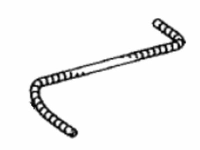 Toyota 88669-08040 Hose,  Cooler Air