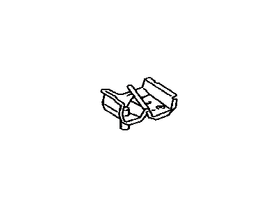 Toyota 57108-08020 Bracket Sub-Assembly, Front Suspension, Rear Driver
