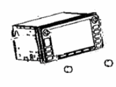Toyota 86120-34030 Receiver Assy,  Navigation