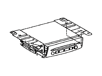 Toyota 86680-45010 Display Assembly, Television