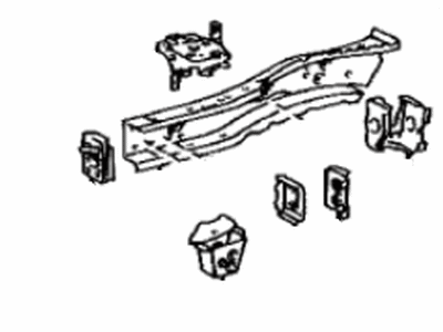 Toyota 57028-08010 Member Sub-Assembly, Front Side, Inner Driver Side
