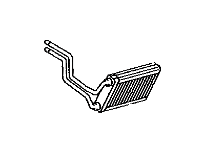 Toyota 87107-08050 Unit Sub-Assembly, Heater Radiator, Rear