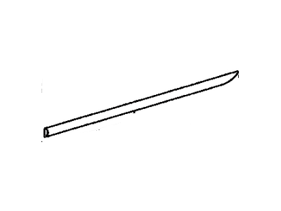 Toyota 75741-AE020-B1 Moulding,  Rear Door,  Outside RH