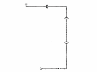 Toyota 47313-08030 Tube,  Front Brake,  NO.3
