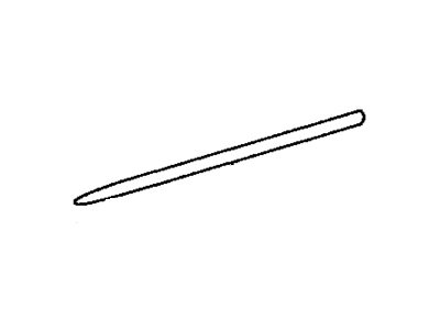 Toyota 75732-08040-A3 Moulding,  Front Door,  Outside LH