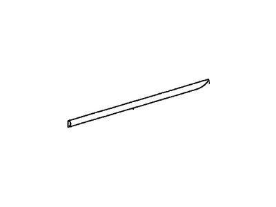 Toyota 75742-08040-A3 Moulding,  Rear Door,  Outside LH