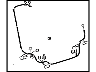 Toyota 82184-08071 Wire,  Back Door,  NO.1