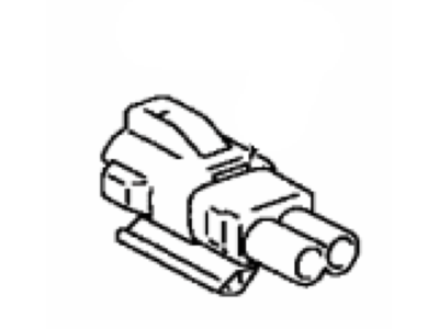 Toyota 90980-11074 Housing, Connector Male