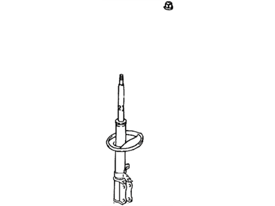 Toyota 48530-80111 Absorber Assy,  Shock,  Rear RH