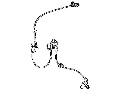 Toyota 89543-02090 Sensor,  Speed,  Front LH