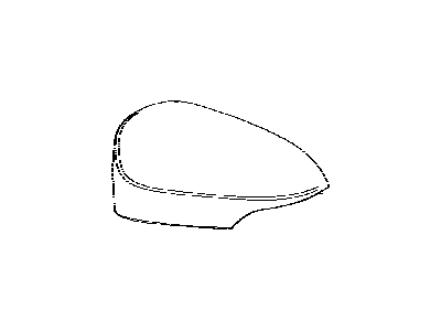 Toyota 87915-02420-D1 Cover,  Outer Mirror,  RH