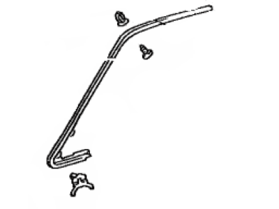 Toyota 75072-32020 Window Molding