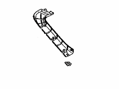Toyota 67938-47030-C0 Garnish,  Back Door Side,  LH