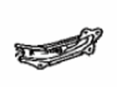 55138-47050 Toyota Brace, Dash To Frame, Driver Side Illustration 1 of 1