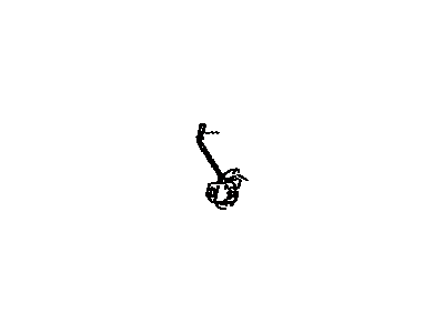 72640-47030 Toyota Lock Assembly, Rear Seat Back, Driver Side Illustration 1 of 1