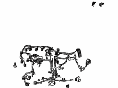 Toyota 82121-47180 Wire,  Engine