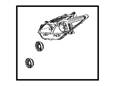 Toyota 81185-47462 Unit Assy,  Headlamp,  LH
