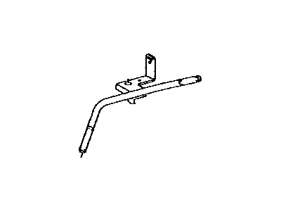 Toyota 23818-37010 Pipe,  Fuel Vapor Feed