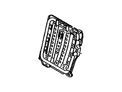 Toyota 71018-47050 Frame Sub-Assembly, Rear Seat Back, Driver Side