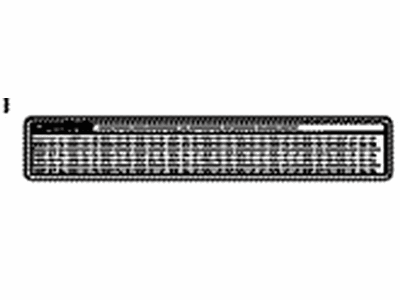Toyota G9569-47090 Label,  Battery Caution,  No.3