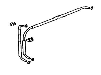 Toyota 17030-50150 Hose,  NO.1(For Idle-Up)