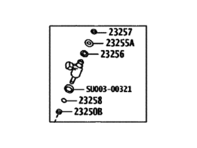 Toyota GR86 Fuel Injector - SU003-10912