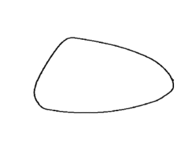 Toyota SU003-10484 Cover, Outer Mirror, Driver Side