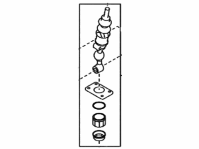 Toyota SU003-08868 Gear Shift Assembly