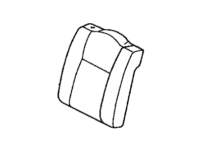 Toyota 71077-2H040-C0 Cover, Rear Seat Back, Passenger Side (For Separate Type)