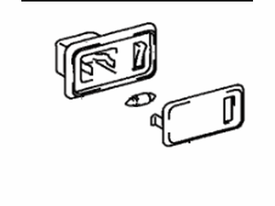 Toyota 81250-12030-B2 Lamp Assy,  Room,  NO.2