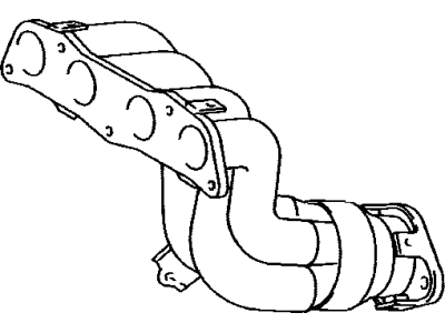 Toyota 17141-88601 Manifold,  Exhaust