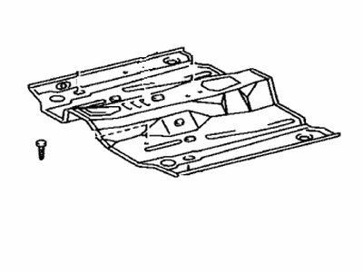 Toyota 58111-20902 Pan,  Front Floor