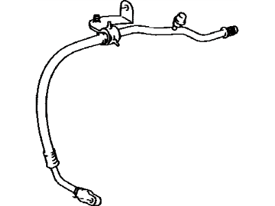 Toyota 88712-2D210 Hose,  Cooler Refrigerant Suction,  NO.1
