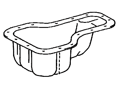 Toyota 12101-22024 Pan Sub-Assy,  Oil