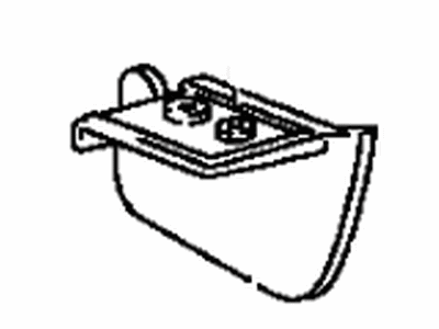 Toyota 65631-20020 Plate,  Rear Wheel House,  Front RH