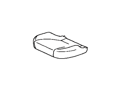 Toyota 71072-2G550-20 Cover,  Front Seat Cushion,  LH(For Separate Type)