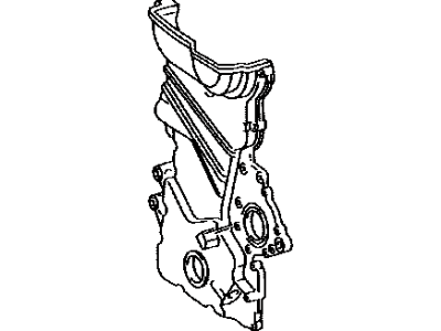 Toyota 11321-88600 Cover Sub-Assy,  Timing Chain Or Belt