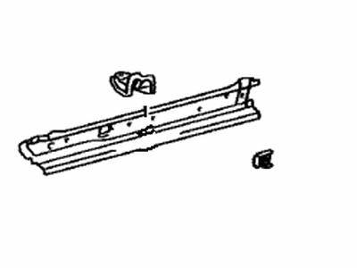57402-20420 Toyota Member, Floor Side, Inner Driver Side Illustration 1 of 1