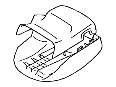 Toyota 45286-20950-C0 Cover,  Steering Column