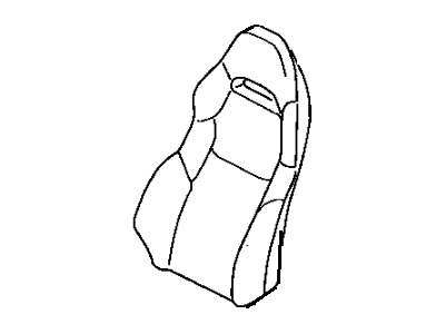 Toyota 71073-2H321-C3 Cover,  Front Seat Back,  RH(For Separate Type)