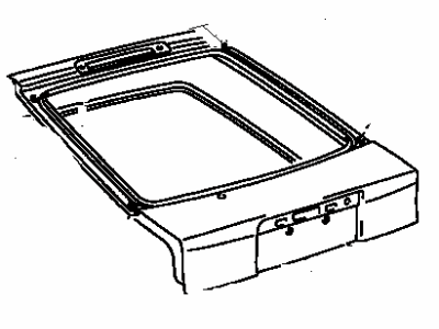 Toyota 64828-20020 Glass Clip