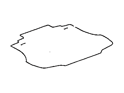 Toyota 58570-20250-B1 Carpet Assy,  Rear Floor