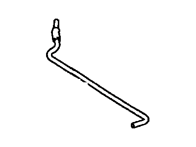 Toyota 16264-88600 Hose,  Water By-Pass,  NO.2