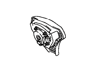 Toyota 45130-2B430-C0 Button Assy,  Horn