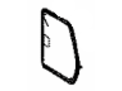 Toyota 64383-42010-C0 Grille, Rear Speaker Passenger Side