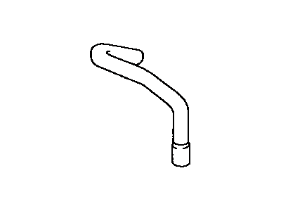 Toyota 87245-35730 Hose,  Heater Water,  Outlet A