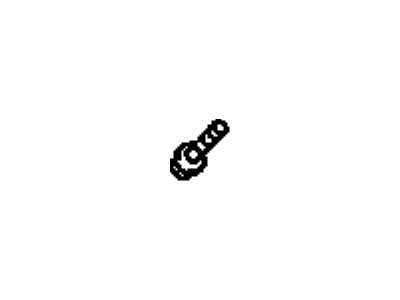 Toyota 90119-10811 Bolt, With Washer